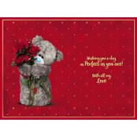 3D Holographic Gorgeous Wife Me to You Bear Birthday Card Extra Image 1 Preview